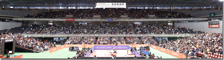 天皇杯・皇后杯 平成29年度 全日本卓球選手権大会（一般・ジュニアの部）