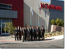 12日「Konami Gaming 社」訪問