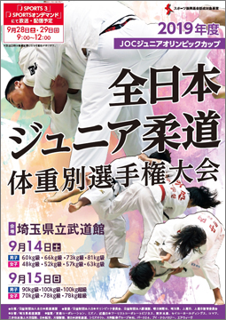 2019年度全日本ジュニア柔道体重別選手権大会