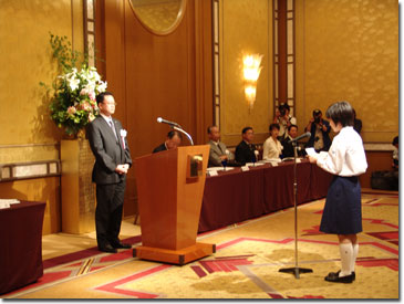 誓いの言葉 石川佳純選手