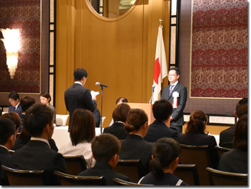 誓いの言葉 加藤裕斗選手