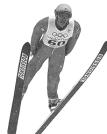 原田選手のジャンプ